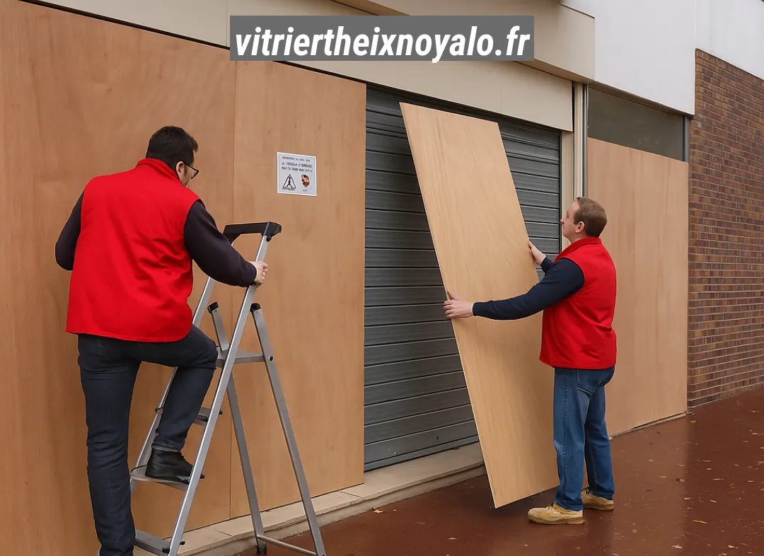 Mise en sécurité fermeture provisoire Theix-Noyalo